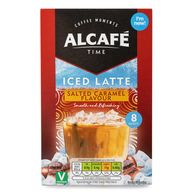 Iced Latte Salted Caramel Flavour 148g Alcafé